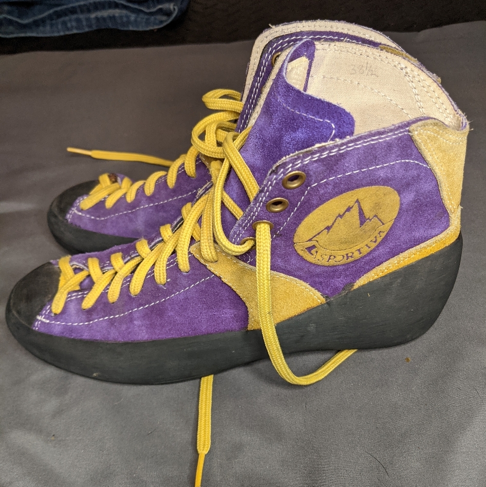 La Sportiva High Top Rock Climbing Shoes